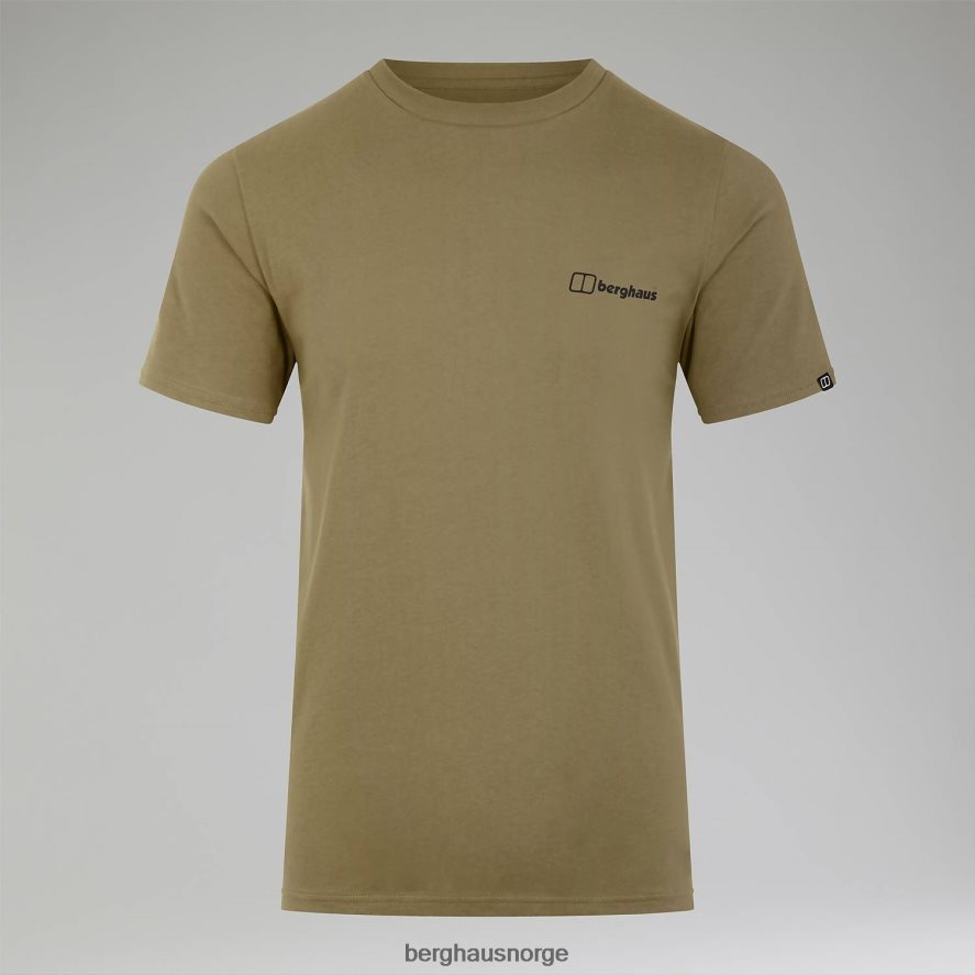dolomittene mtn kortermet t-skjorte Berghaus menn lysegrønn F262D6204 klær