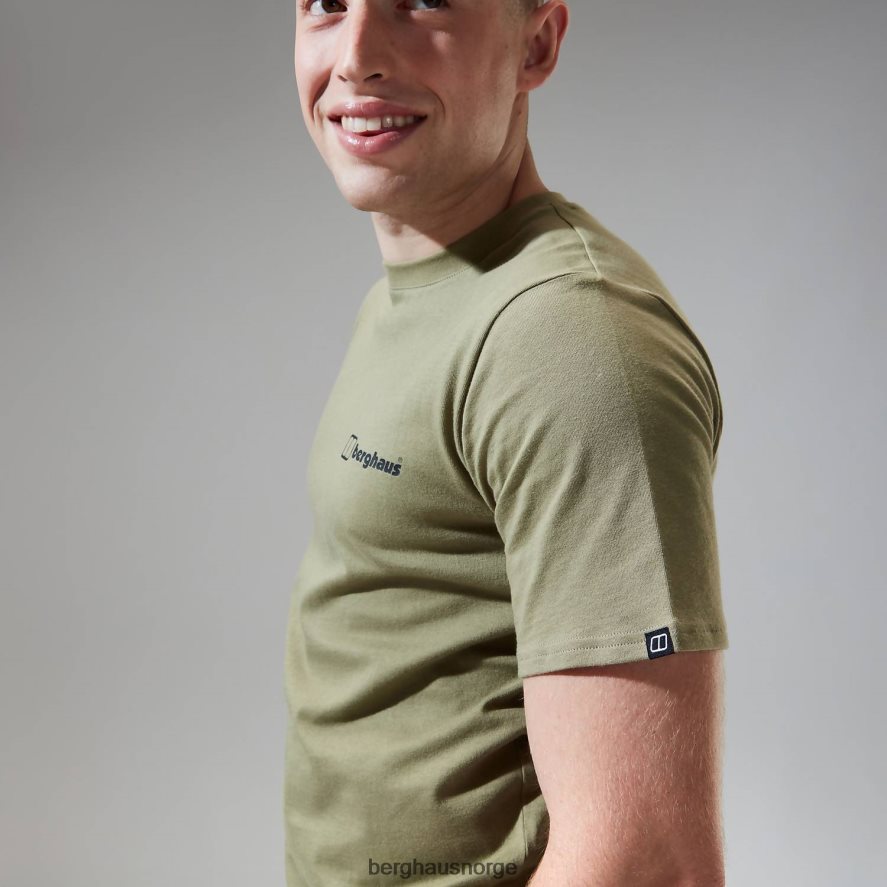 dolomittene mtn kortermet t-skjorte Berghaus menn lysegrønn F262D6204 klær