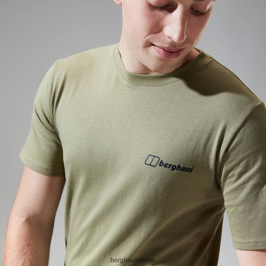 dolomittene mtn kortermet t-skjorte Berghaus menn lysegrønn F262D6204 klær