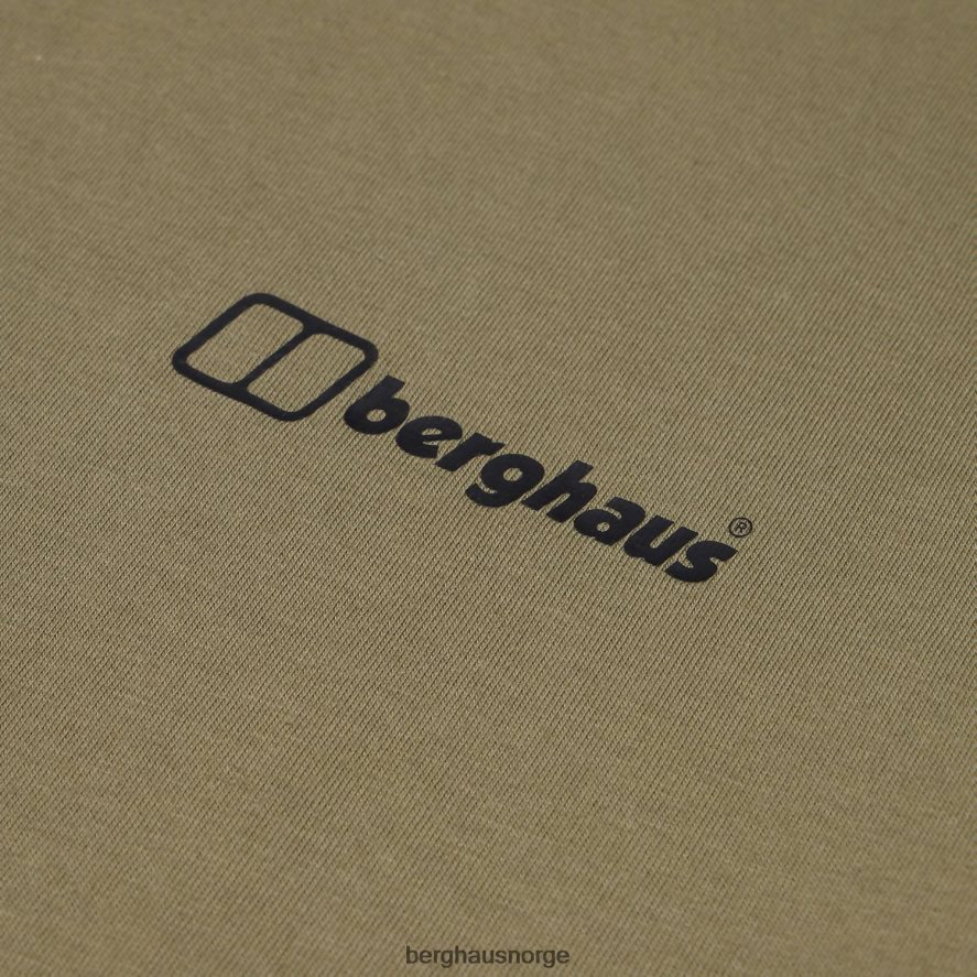 dolomittene mtn kortermet t-skjorte Berghaus menn lysegrønn F262D6204 klær