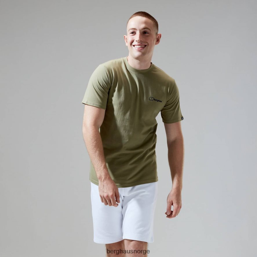 dolomittene mtn kortermet t-skjorte Berghaus menn lysegrønn F262D6204 klær