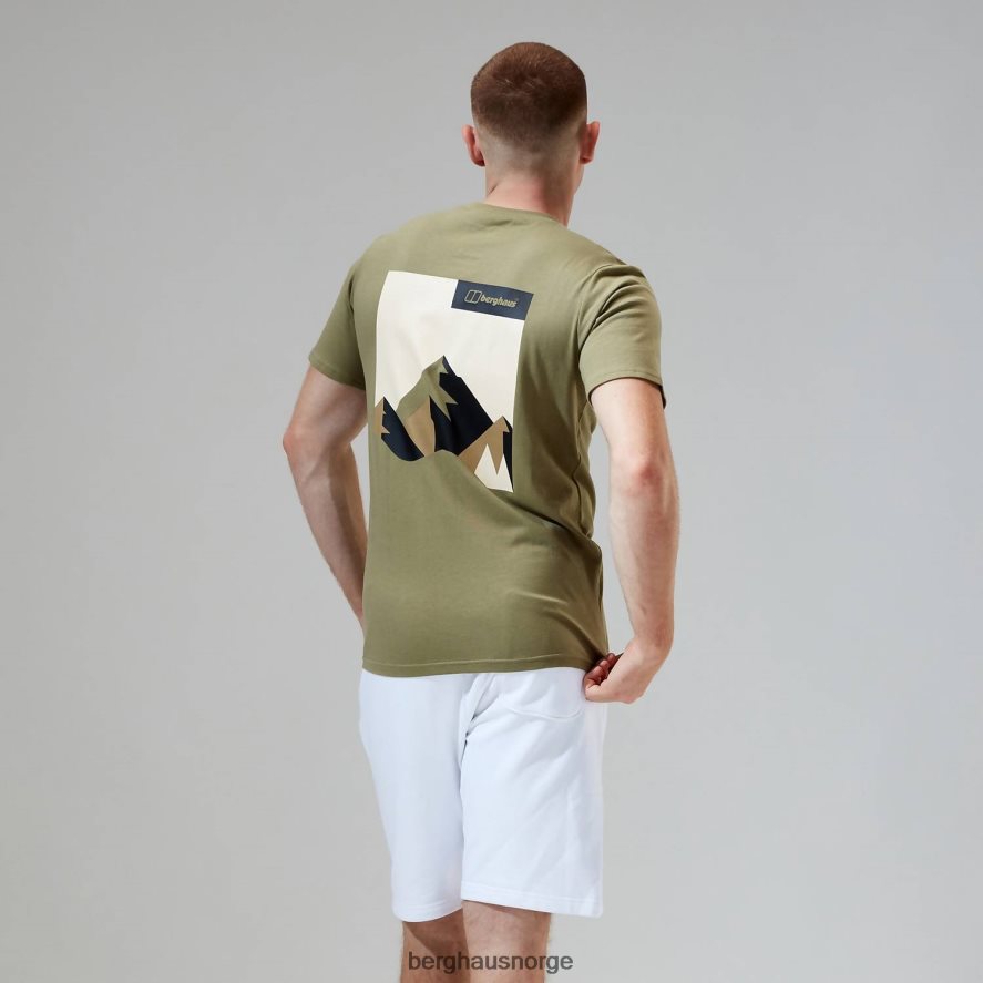 dolomittene mtn kortermet t-skjorte Berghaus menn lysegrønn F262D6204 klær