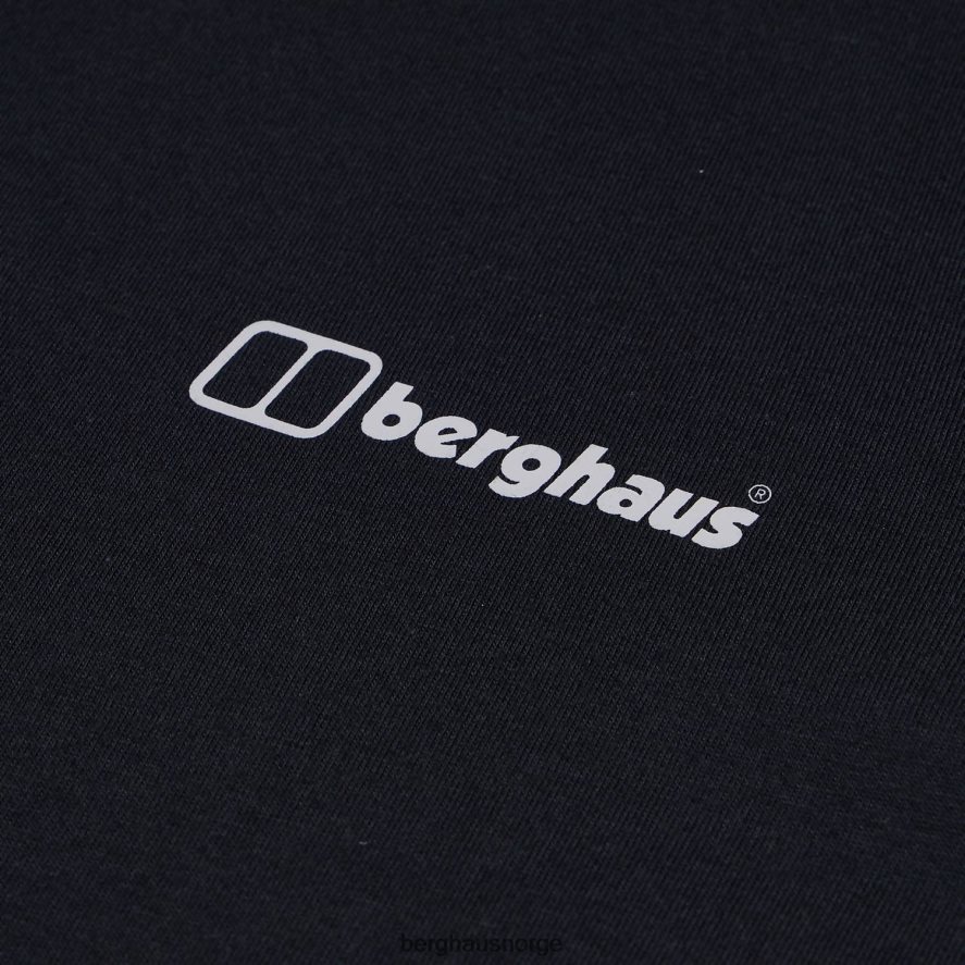 dolomittene mtn kortermet t-skjorte Berghaus menn svart F262D6203 klær