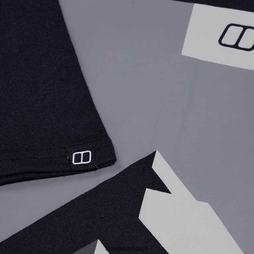 dolomittene mtn kortermet t-skjorte Berghaus menn svart F262D6203 klær