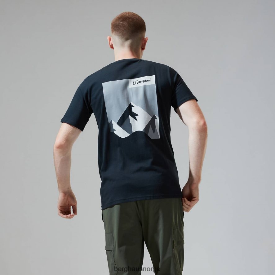 dolomittene mtn kortermet t-skjorte Berghaus menn svart F262D6203 klær