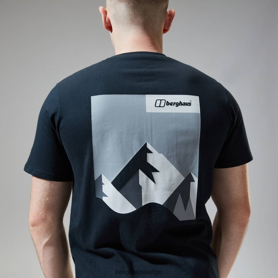 dolomittene mtn kortermet t-skjorte Berghaus menn svart F262D6203 klær