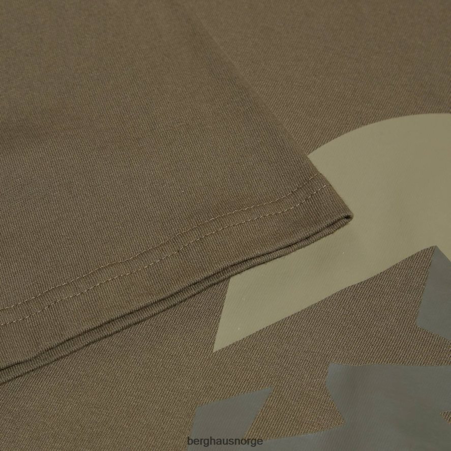 edale mtn kortermet t-skjorte Berghaus menn mørk grønn F262D6224 klær