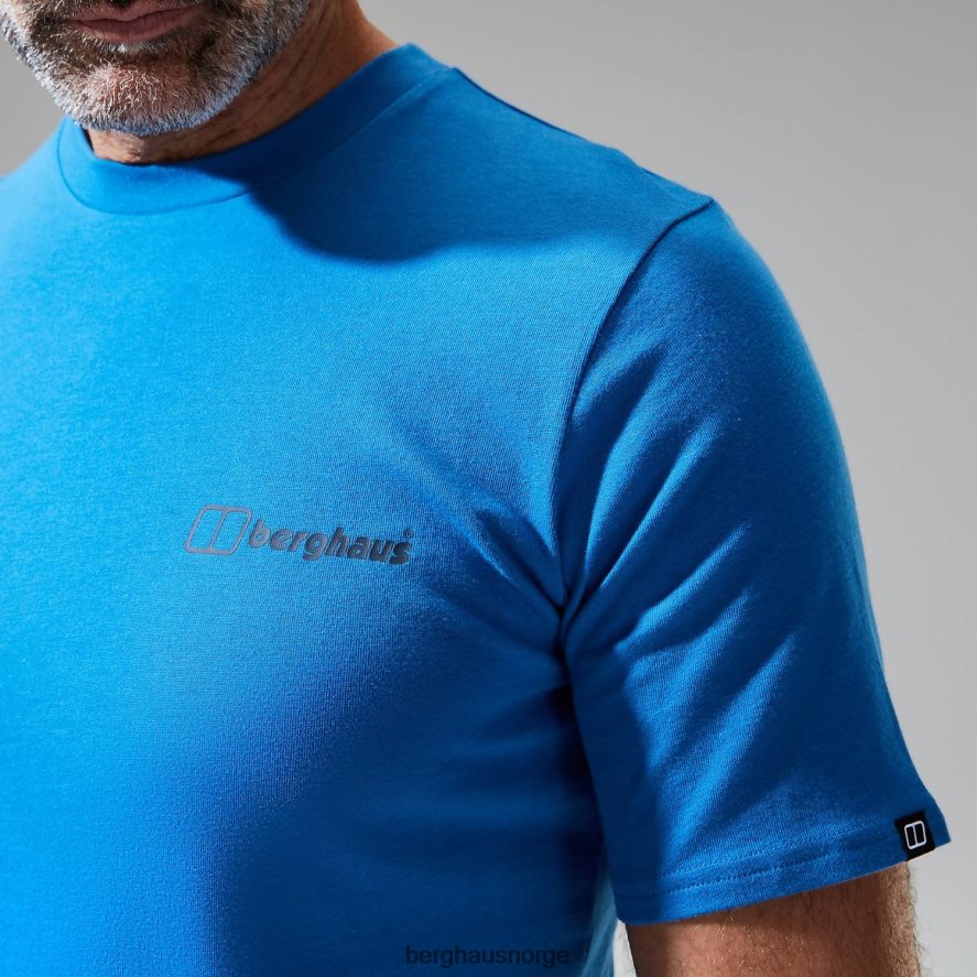 franske pyreneene kortermet t-skjorte Berghaus menn blå F262D6195 klær