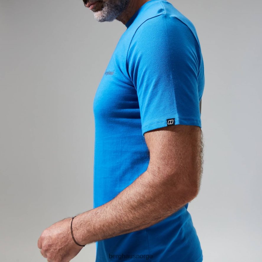 franske pyreneene kortermet t-skjorte Berghaus menn blå F262D6195 klær