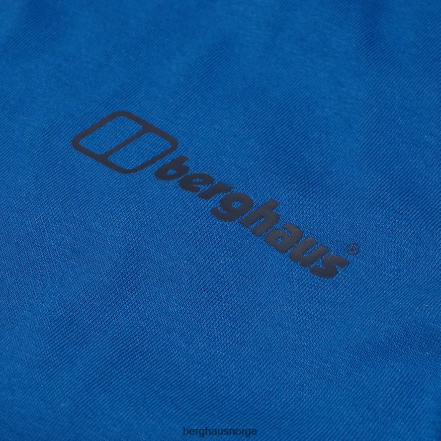 franske pyreneene kortermet t-skjorte Berghaus menn blå F262D6195 klær