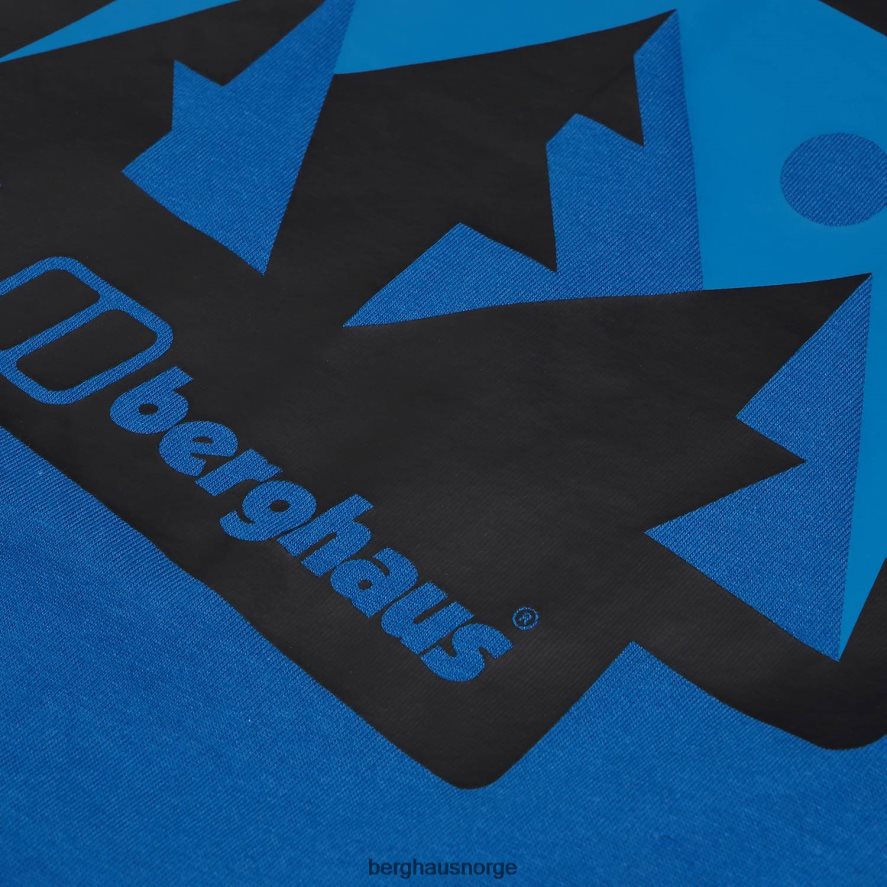 franske pyreneene kortermet t-skjorte Berghaus menn blå F262D6195 klær