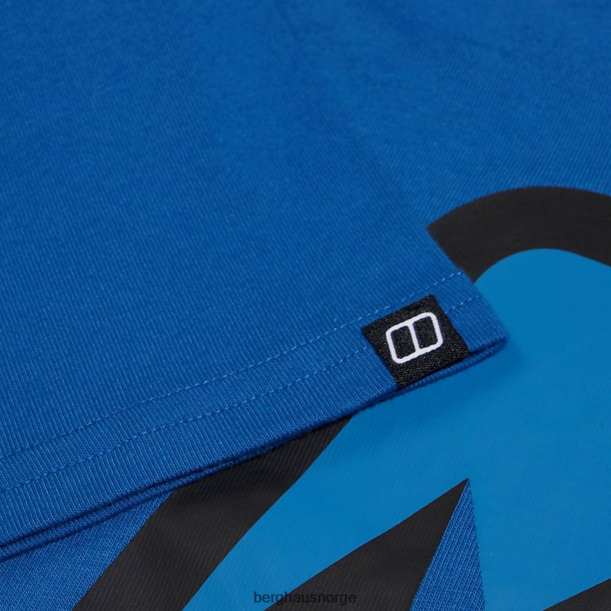 franske pyreneene kortermet t-skjorte Berghaus menn blå F262D6195 klær