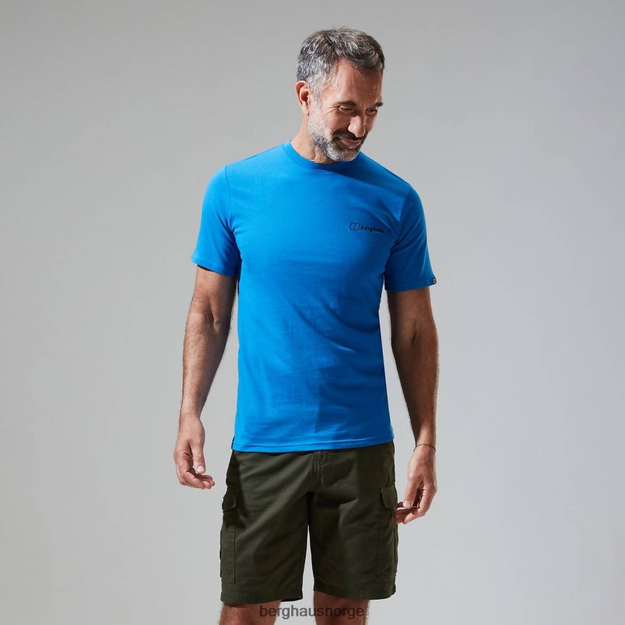 franske pyreneene kortermet t-skjorte Berghaus menn blå F262D6195 klær