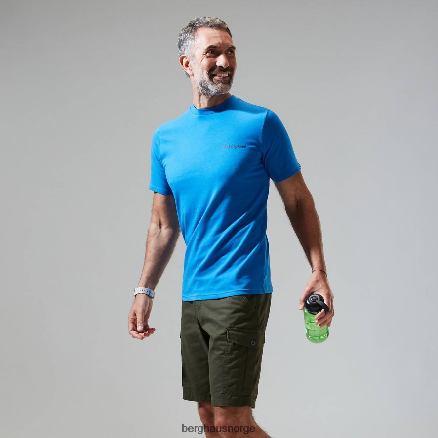 franske pyreneene kortermet t-skjorte Berghaus menn blå F262D6195 klær
