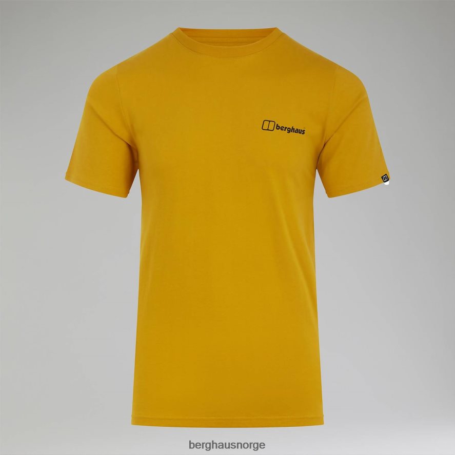 franske pyreneene kortermet t-skjorte Berghaus menn brun F262D6194 klær