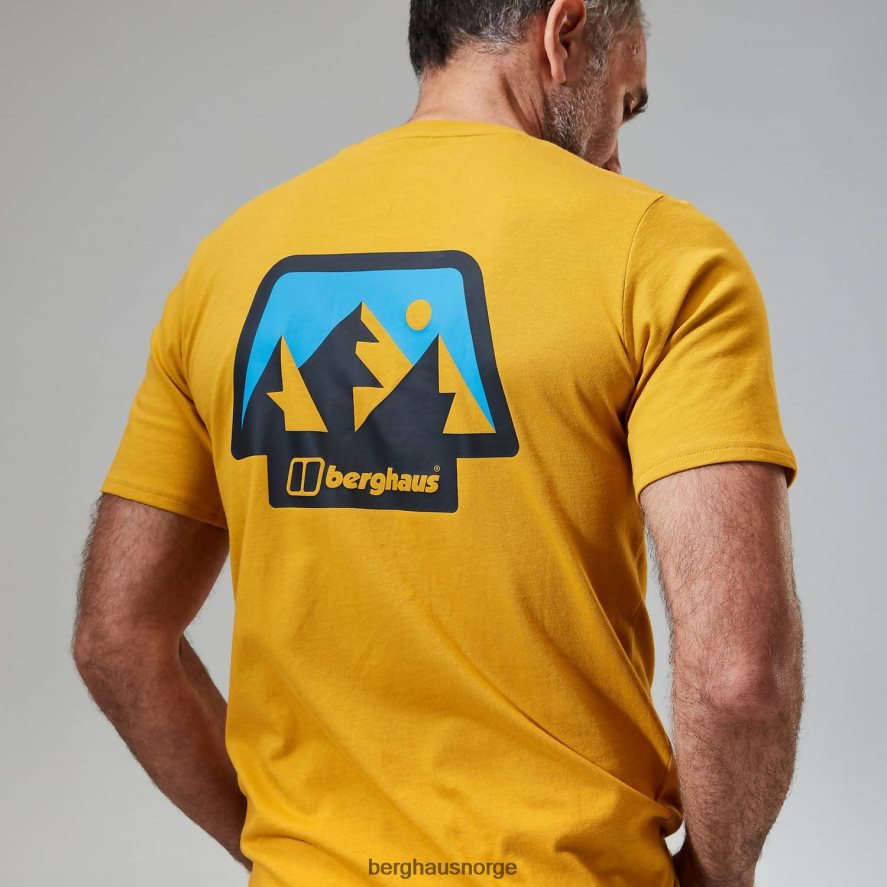 franske pyreneene kortermet t-skjorte Berghaus menn brun F262D6194 klær