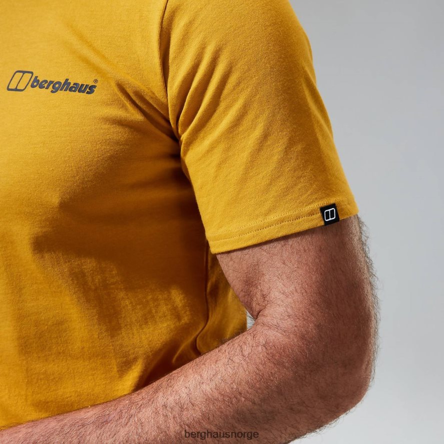 franske pyreneene kortermet t-skjorte Berghaus menn brun F262D6194 klær