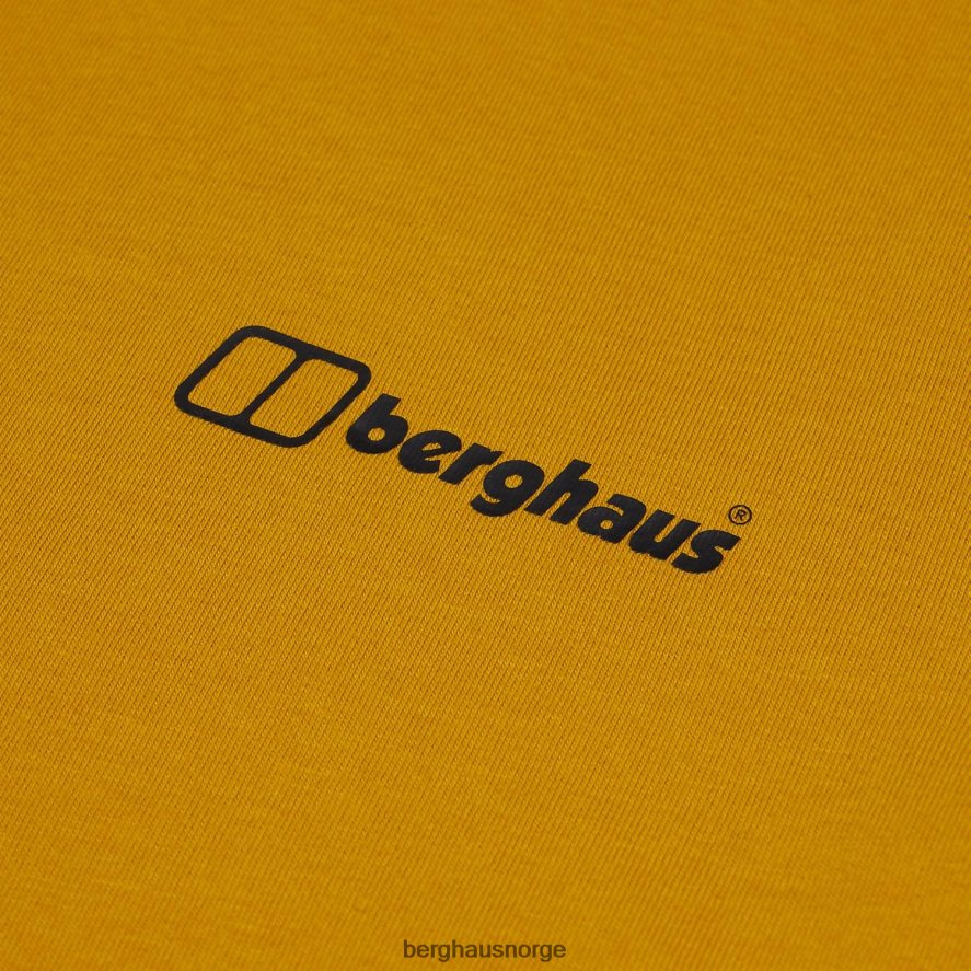 franske pyreneene kortermet t-skjorte Berghaus menn brun F262D6194 klær