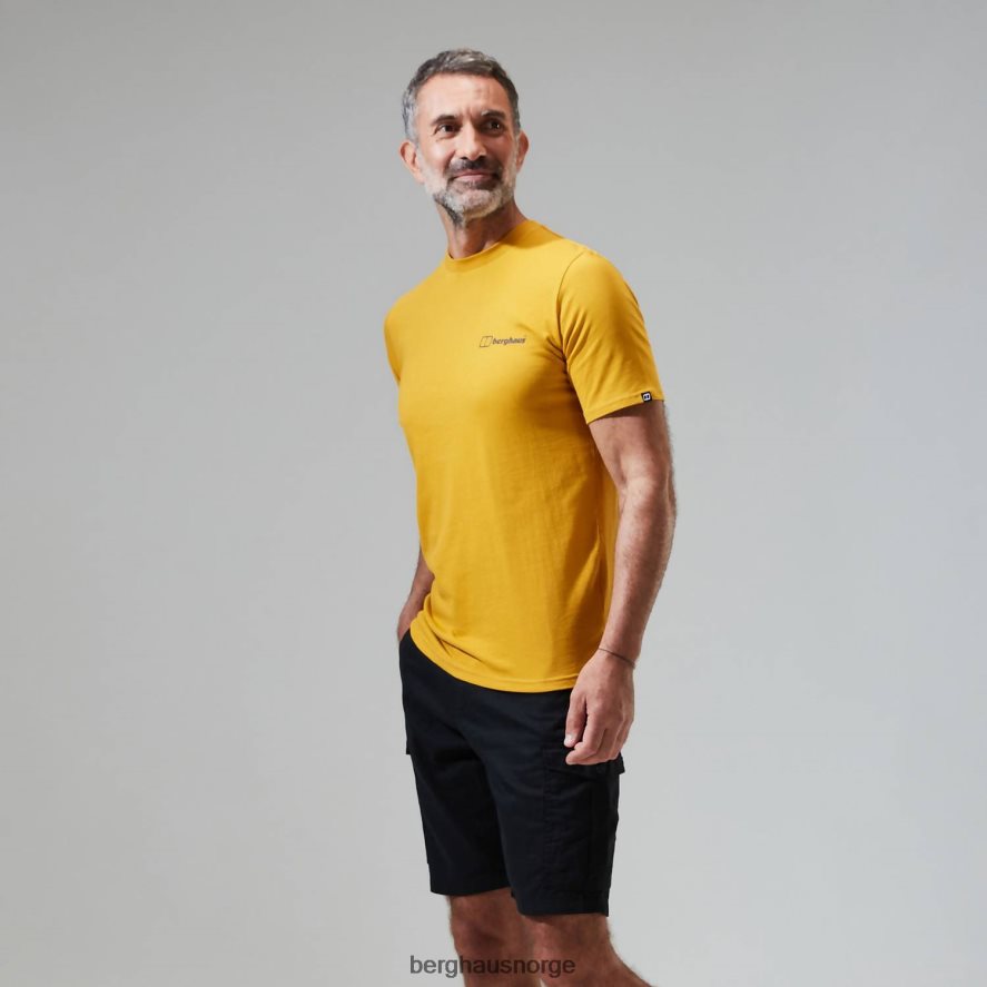 franske pyreneene kortermet t-skjorte Berghaus menn brun F262D6194 klær