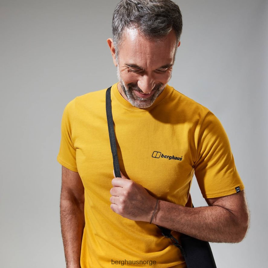franske pyreneene kortermet t-skjorte Berghaus menn brun F262D6194 klær