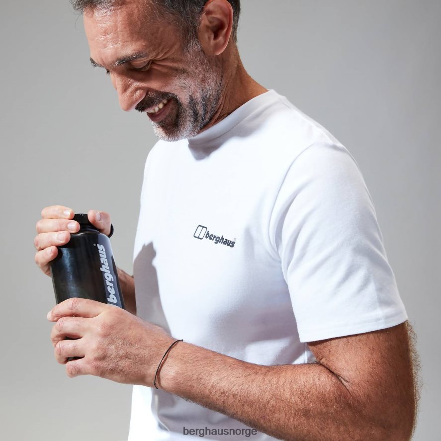 franske pyreneene kortermet t-skjorte Berghaus menn hvit F262D6193 klær