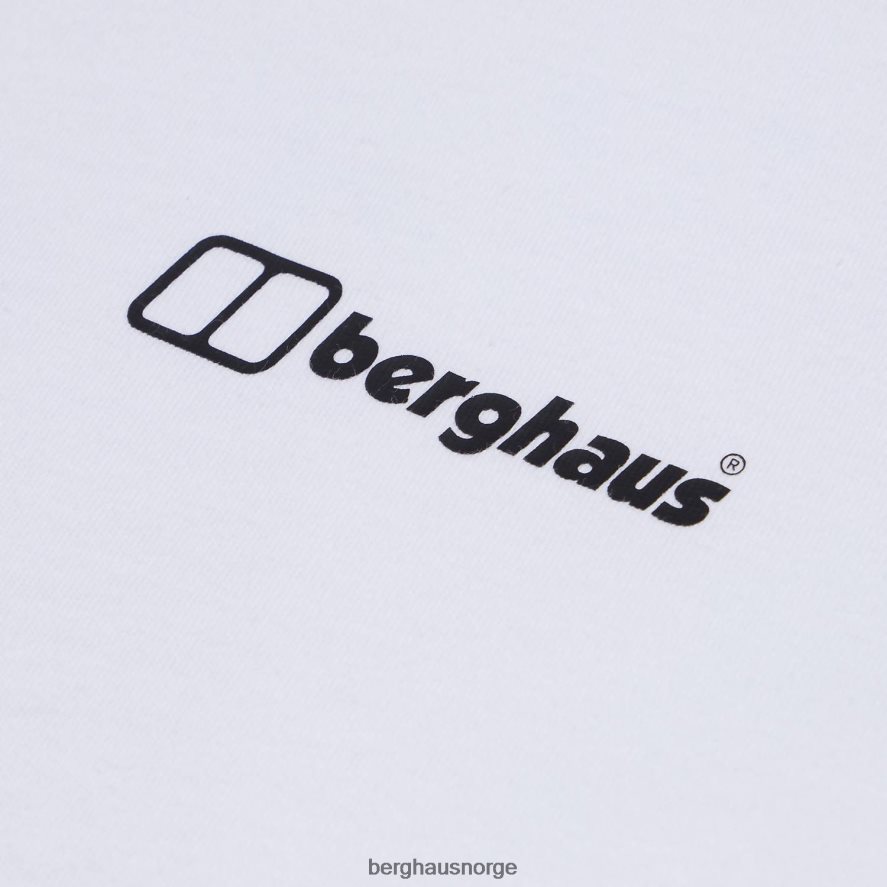 franske pyreneene kortermet t-skjorte Berghaus menn hvit F262D6193 klær