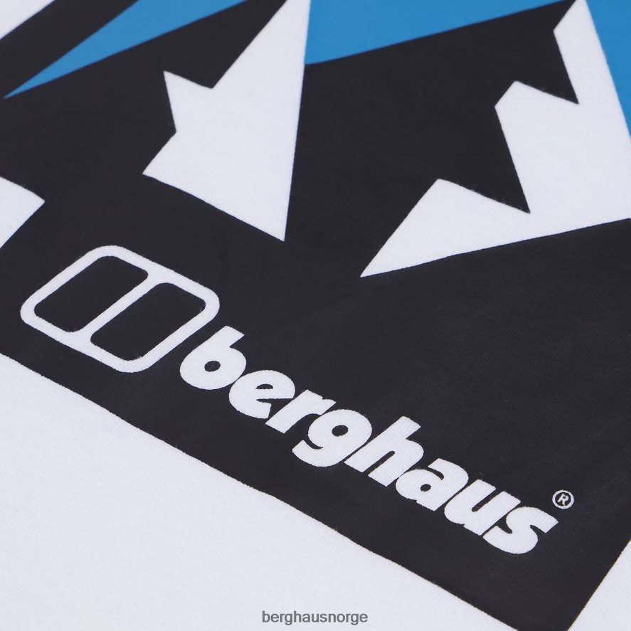 franske pyreneene kortermet t-skjorte Berghaus menn hvit F262D6193 klær