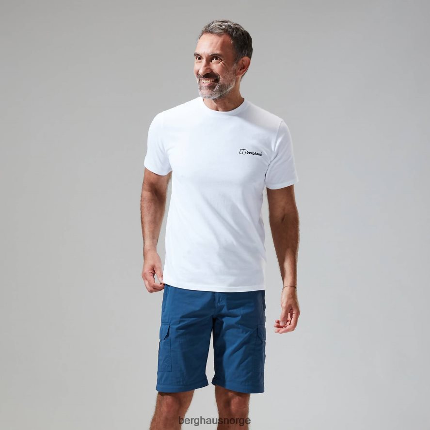 franske pyreneene kortermet t-skjorte Berghaus menn hvit F262D6193 klær