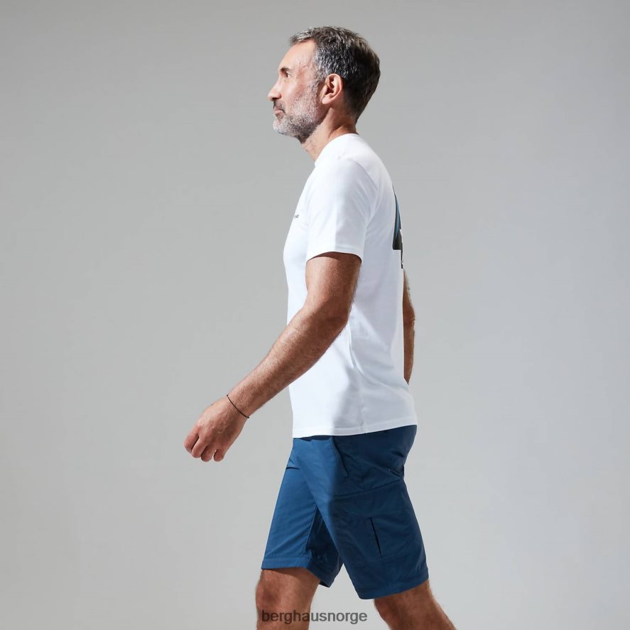 franske pyreneene kortermet t-skjorte Berghaus menn hvit F262D6193 klær