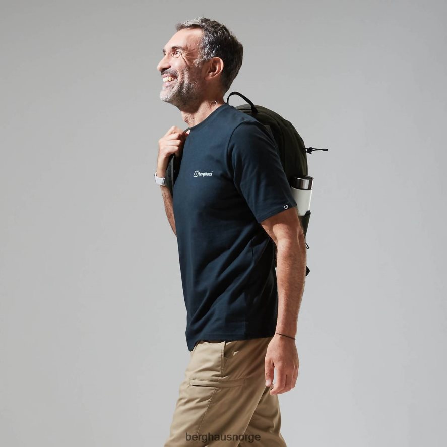 franske pyreneene kortermet t-skjorte Berghaus menn svart F262D6192 klær