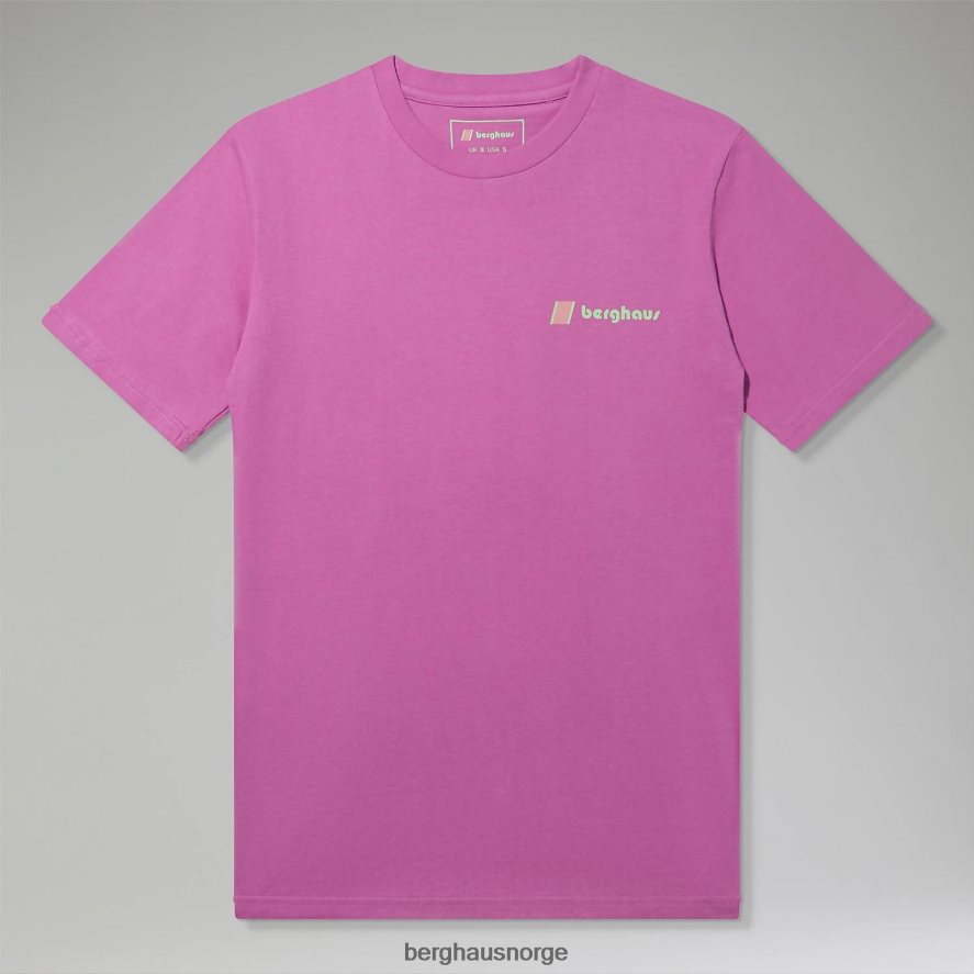 gradert topp t-skjorte Berghaus menn lilla F262D6221 klær