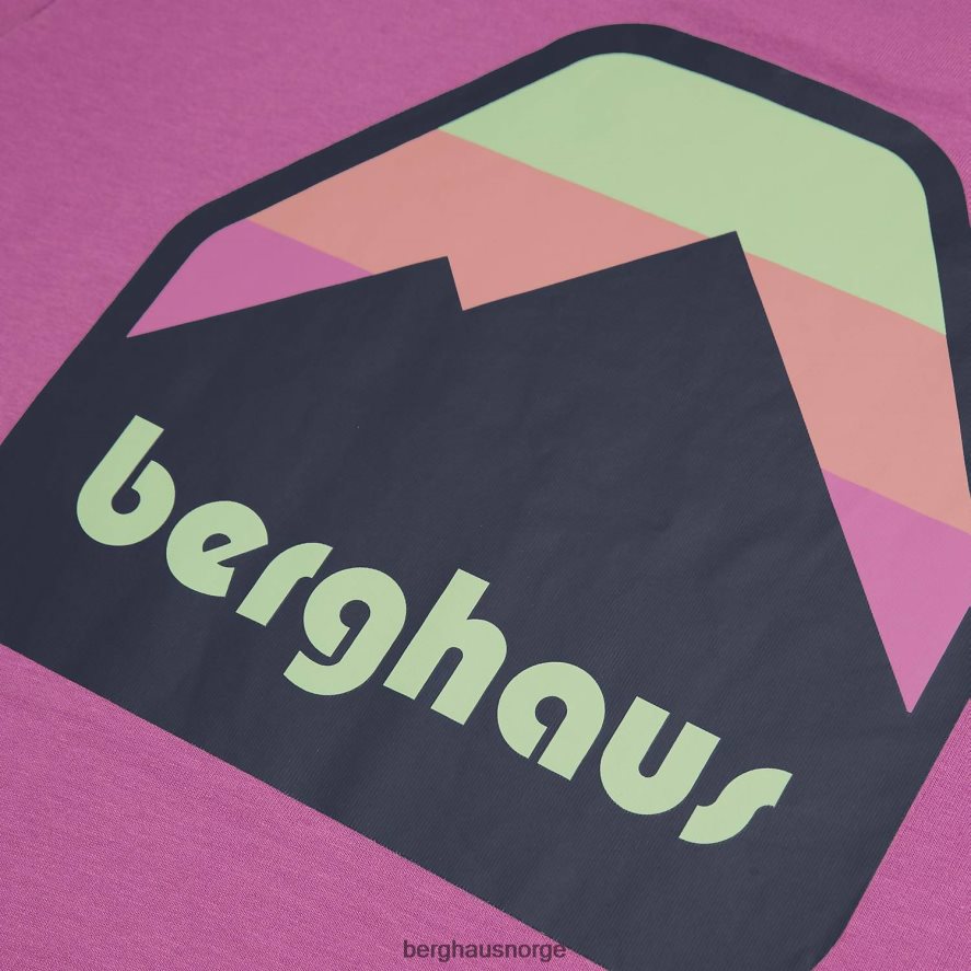 gradert topp t-skjorte Berghaus menn lilla F262D6221 klær