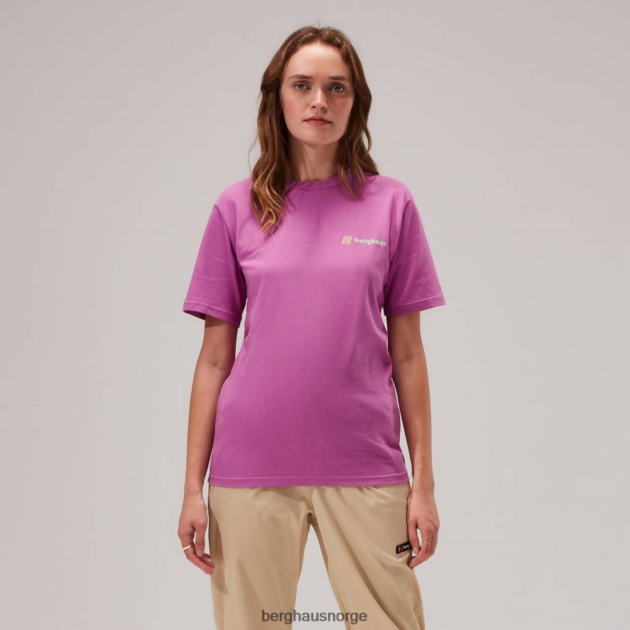 gradert topp t-skjorte Berghaus menn lilla F262D6221 klær