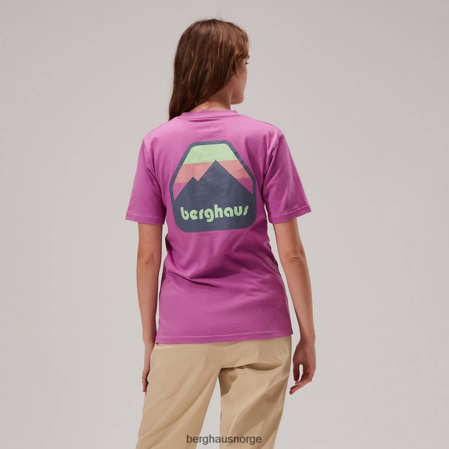 gradert topp t-skjorte Berghaus menn lilla F262D6221 klær