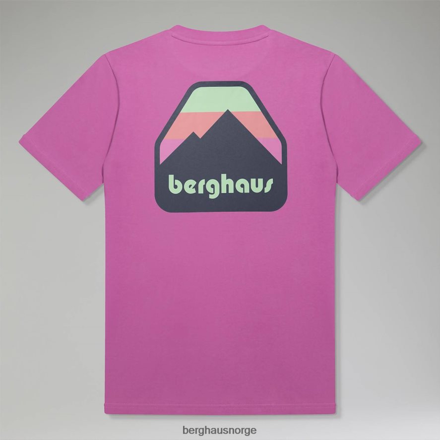 gradert topp t-skjorte Berghaus menn lilla F262D6221 klær