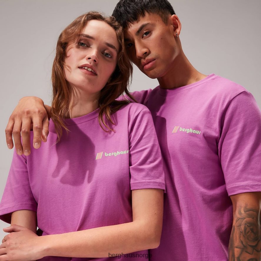 gradert topp t-skjorte Berghaus menn lilla F262D6221 klær