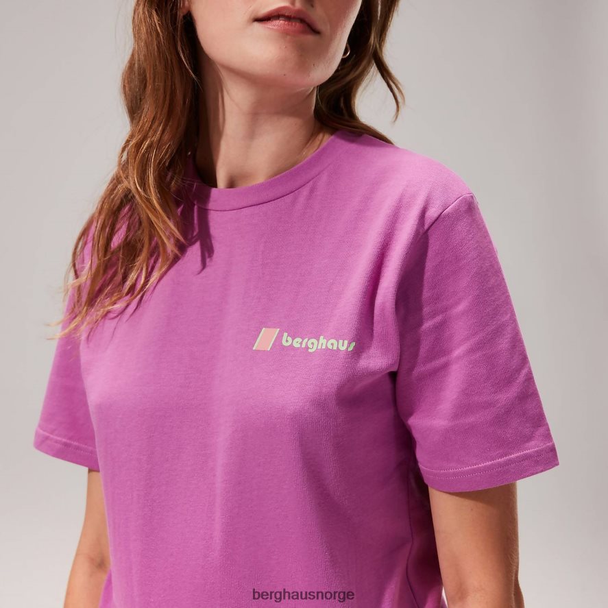 gradert topp t-skjorte Berghaus menn lilla F262D6221 klær