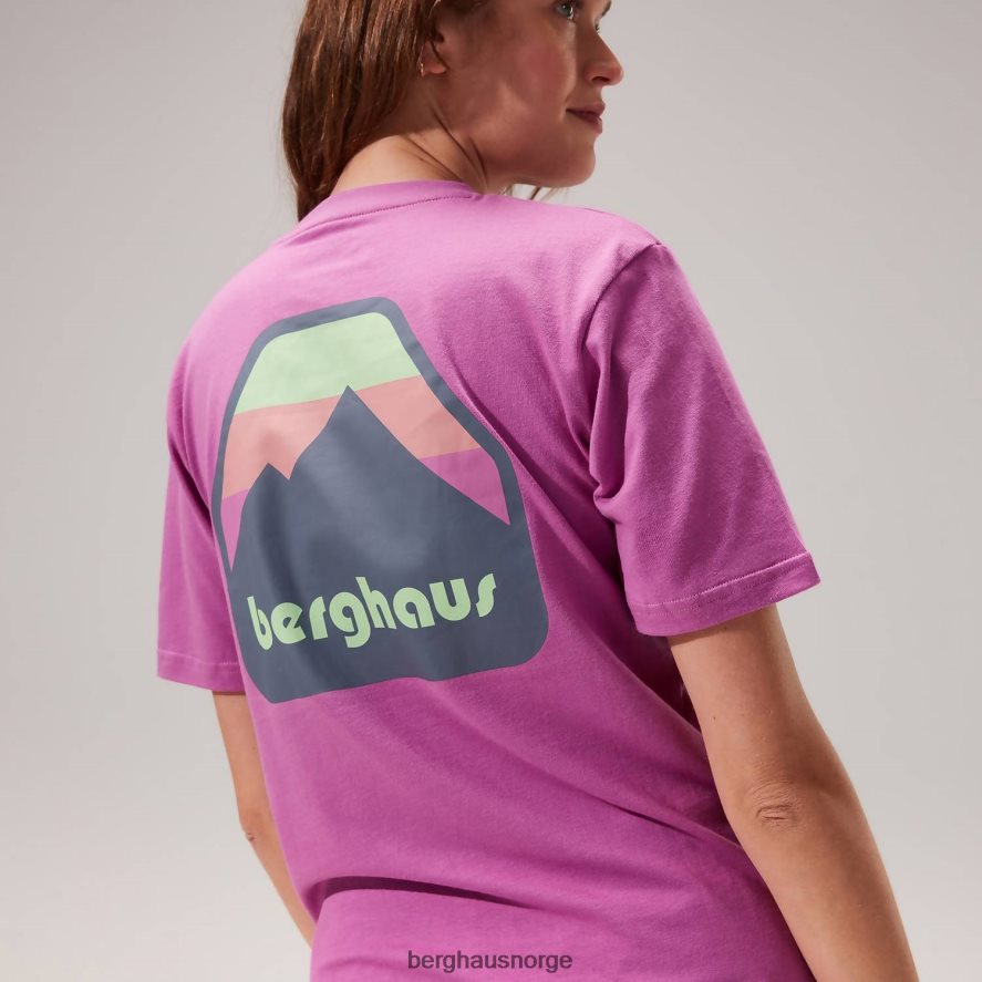 gradert topp t-skjorte Berghaus menn lilla F262D6221 klær