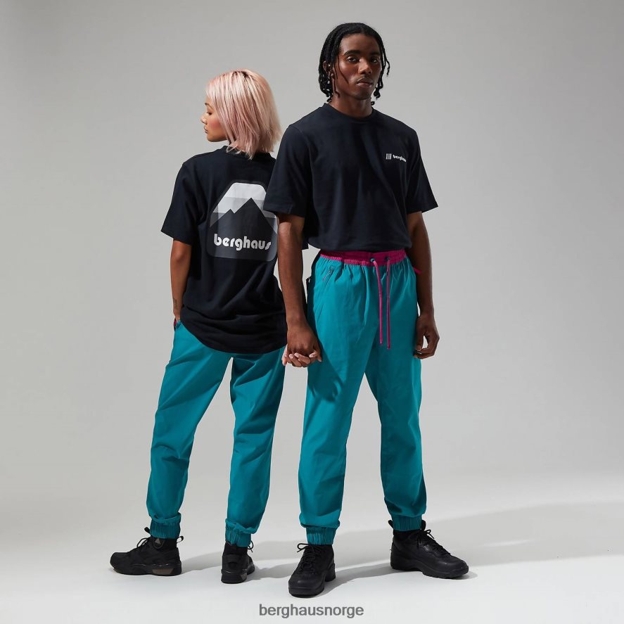 graderte topp t-skjorter Berghaus menn svart F262D6222 klær