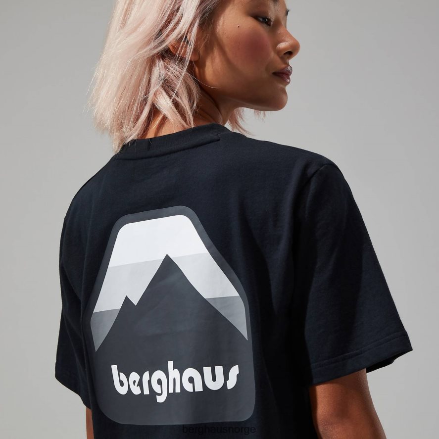 graderte topp t-skjorter Berghaus menn svart F262D6222 klær