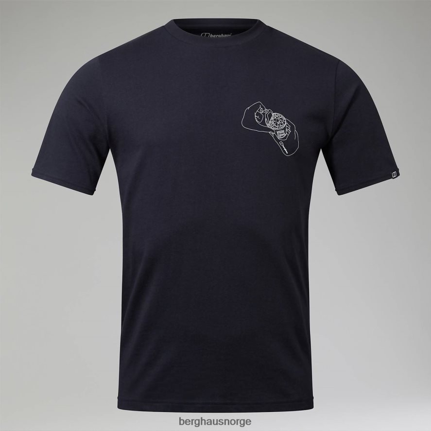 hike beans kortermet t-skjorte Berghaus menn svart F262D6174 klær