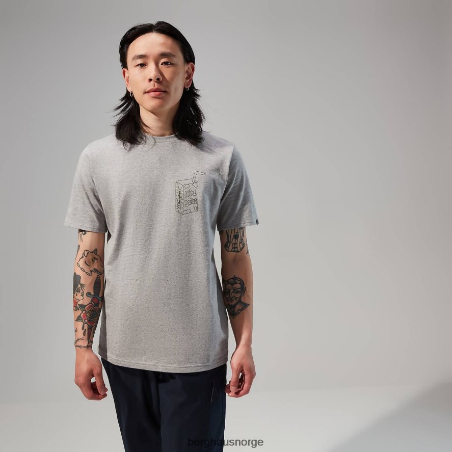 hike juice kortermet t-skjorte Berghaus menn grå F262D6173 klær