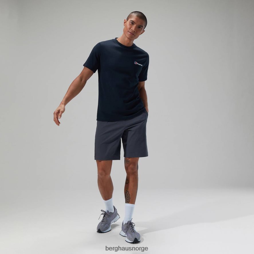 kalibrering lineær kortermet t-skjorte Berghaus menn svart F262D6182 klær