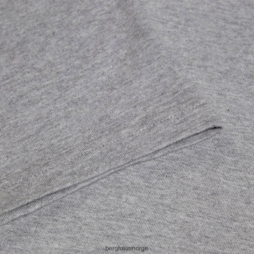 klassisk logo-t-skjorte Berghaus menn mørk grå F262D6212 klær