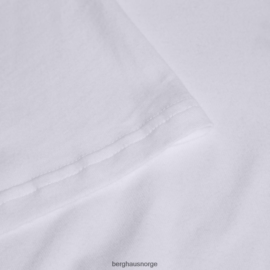 økologisk klassisk logo-t-skjorte Berghaus menn hvit F262D6210 klær