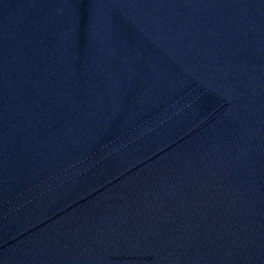 økologisk logo-t-skjorte foran og bak Berghaus menn mørke blå F262D6214 klær