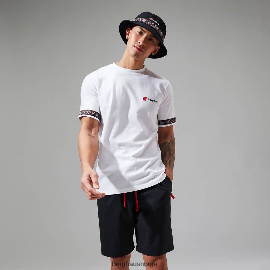 original tramantana t-skjorte Berghaus menn hvit F262D6185 klær