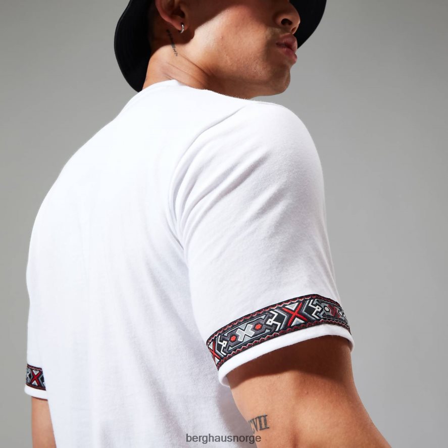 original tramantana t-skjorte Berghaus menn hvit F262D6185 klær