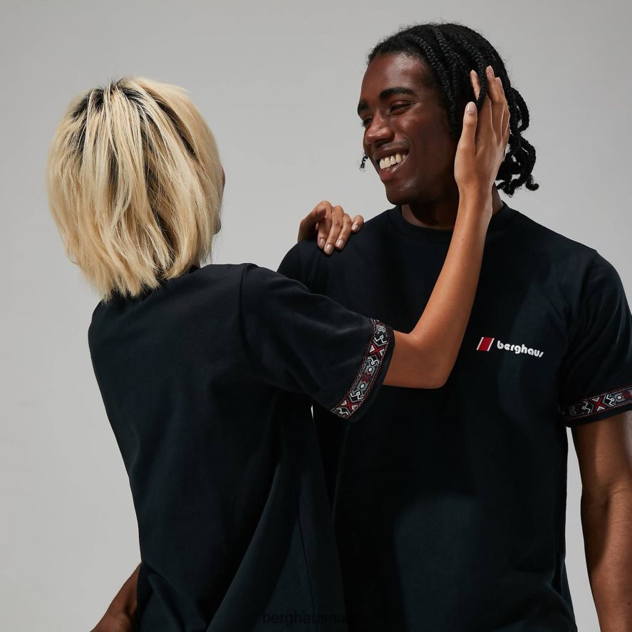 original tramantana t-skjorte Berghaus menn svart F262D6184 klær