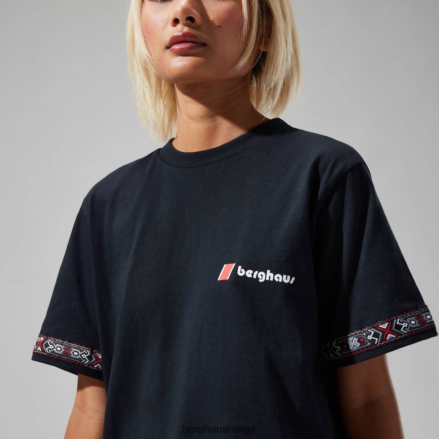 original tramantana t-skjorte Berghaus menn svart F262D6184 klær